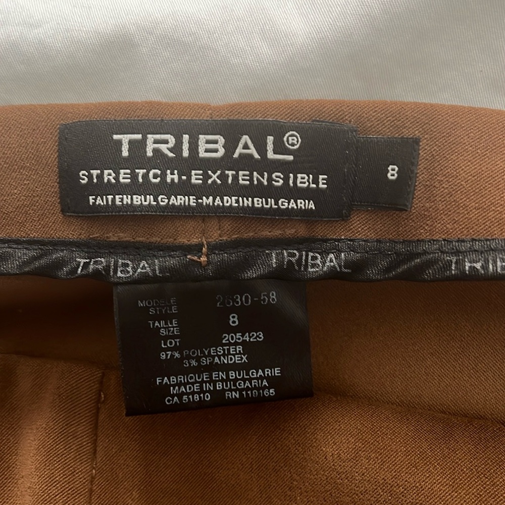 Brown suede pants- Tribal